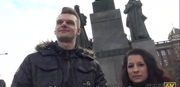 HUNT4K. Guy braucht Bargeld, also warum guckt er, wie sein hübsches Baby schmutzig wird